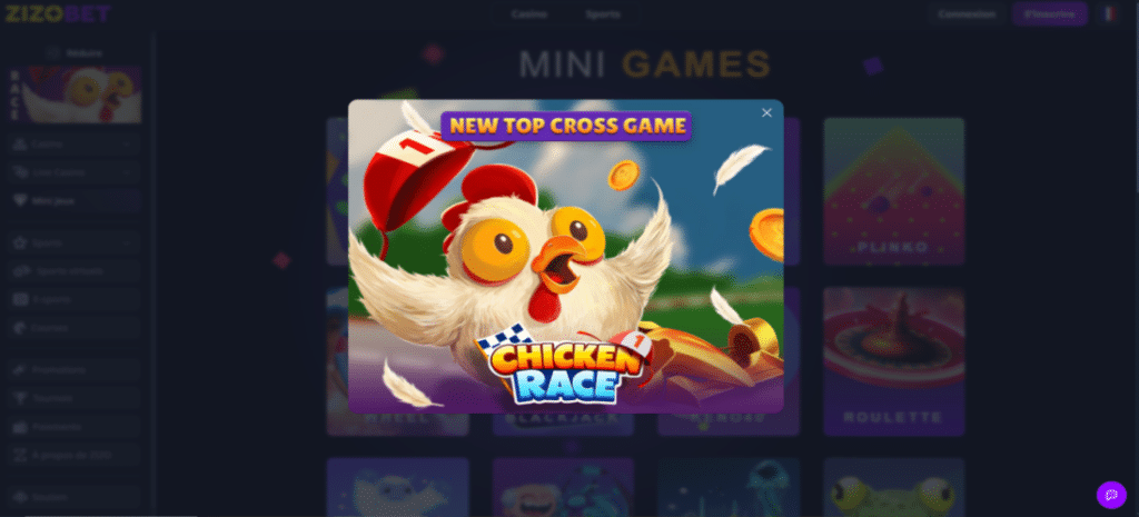 zizobet mini jeux