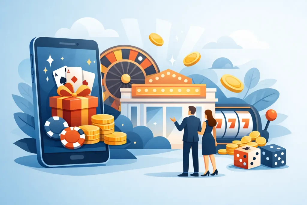 Guide bonus de bienvenue casino en 2026