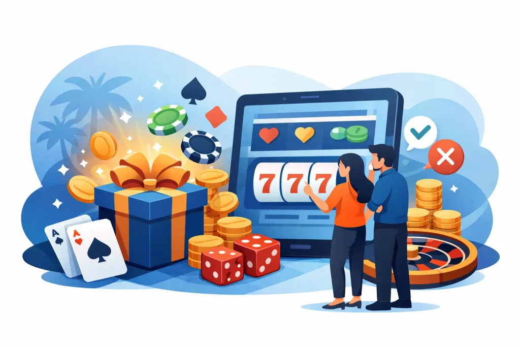Bonus sans depot casino - comment bien choisir