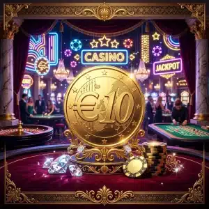 Jeton de 10€ pour casino en ligne