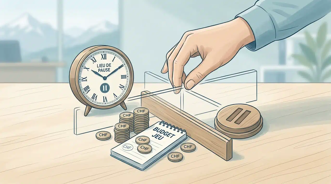 Illustration sur le jeu responsable et les limites de mise