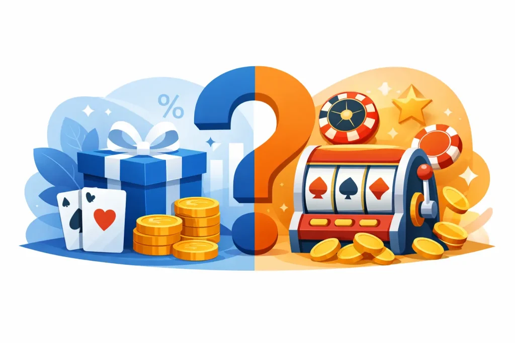 Bonus de bienvenue ou free spins ?