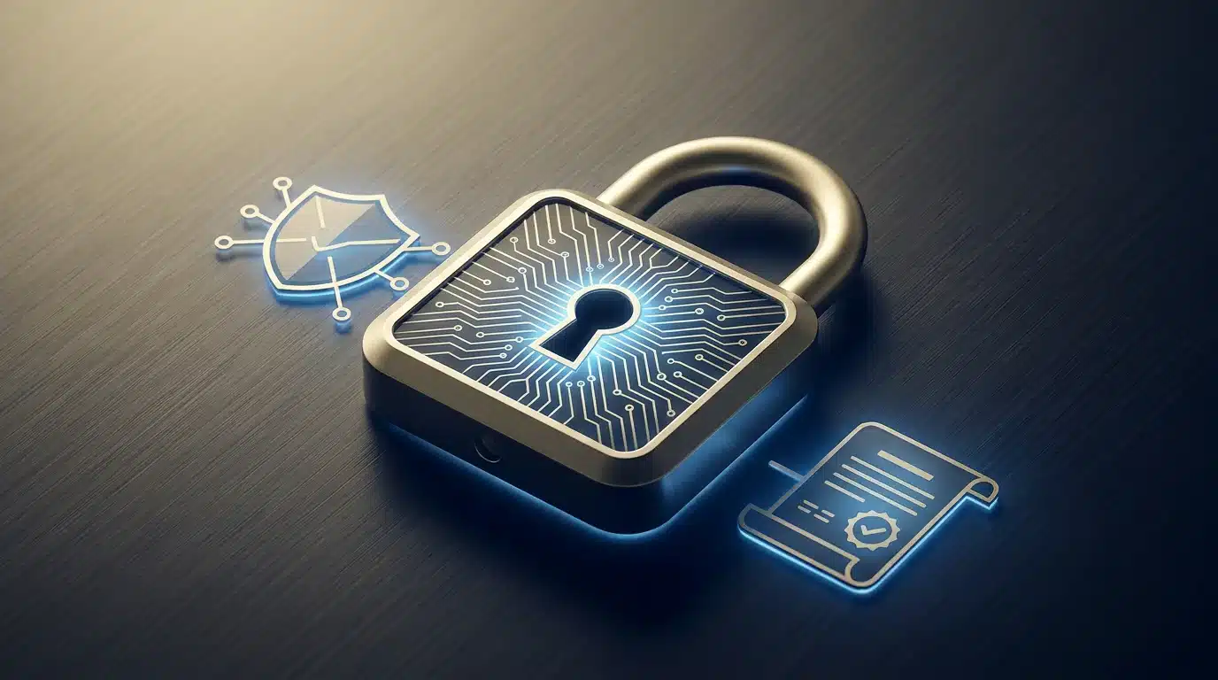Cadenas numérique symbolisant la sécurité des transactions sur les casinos en ligne