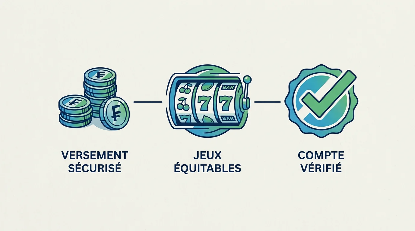 Illustration des trois formes de bonus sans dépôt : cash, tours gratuits et bonus de vérification