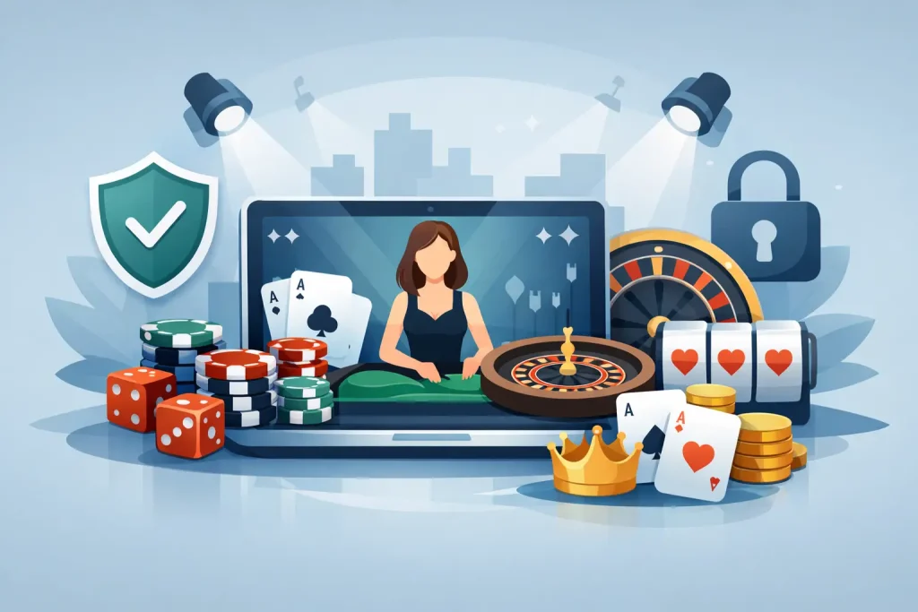 Top casinos live fiables à choisir avec prudence