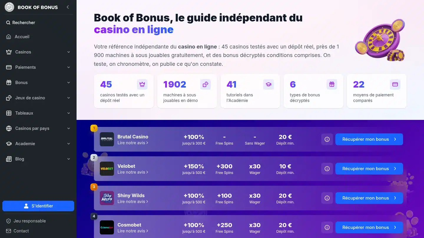 Book of Bonus