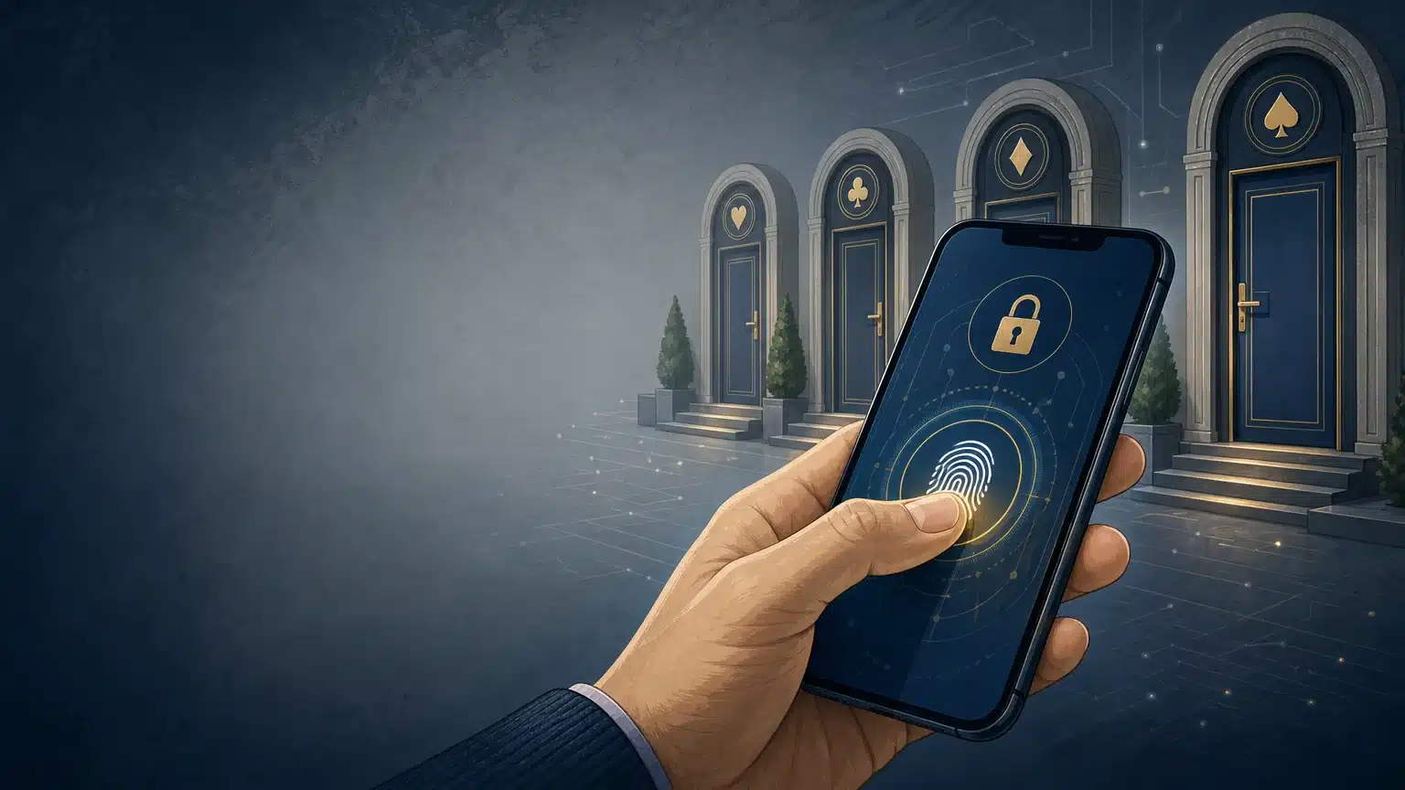 Connexion biométrique simplifiée pour accéder à plusieurs casinos en ligne